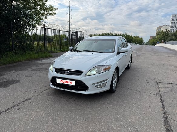 2013 Ford Mondeo IV Рестайлинг, белый - вид 1