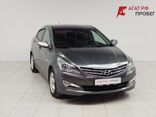 2015 Hyundai Solaris I Рестайлинг, серый, 820000 рублей, вид 3