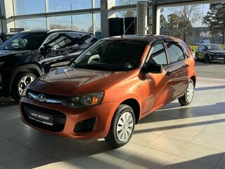 2013 Lada (ВАЗ) Kalina II, оранжевый, 395000 рублей, вид 3