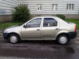 2010 Renault Logan I Рестайлинг, коричневый, 920000 рублей, вид 4