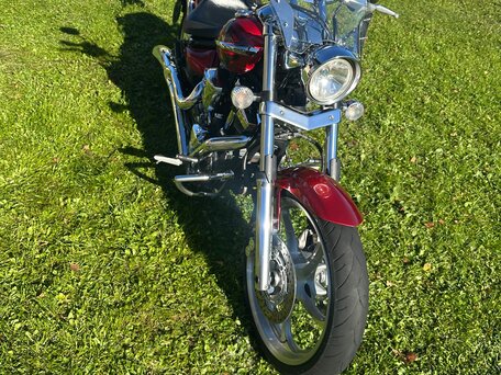 2009 Yamaha XV 1900, красный, 949000 рублей, вид 5
