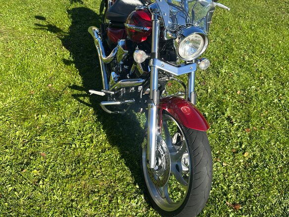 2009 Yamaha XV 1900, красный, 949000 рублей - вид 4