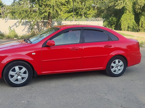 2008 Chevrolet Lacetti I, красный, 530000 рублей - вид 5