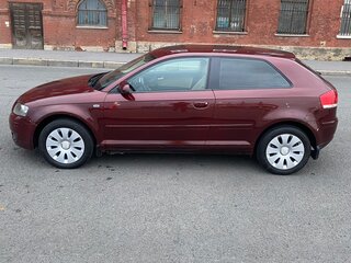 2006 Audi A3 II (8P) Рестайлинг 1, пурпурный, 450000 рублей, вид 3