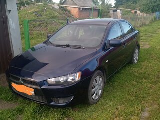 2014 Mitsubishi Lancer X Рестайлинг, синий, 720000 рублей, вид 1
