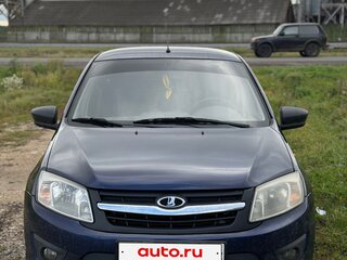2016 Lada (ВАЗ) Granta I, синий, 390000 рублей, вид 1