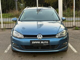 2014 Volkswagen Golf VII, синий, 1489000 рублей, вид 2