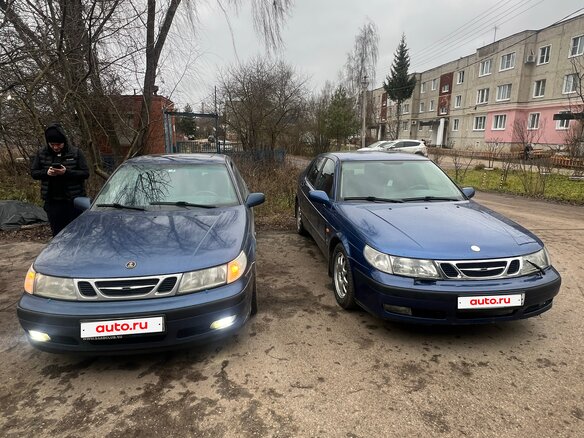 1998 Saab 9-5 I, синий - вид 13