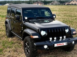 2021 Jeep Wrangler IV (JL), чёрный, 2898677 рублей, вид 1
