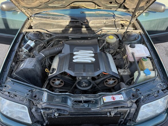 1994 Audi 100 IV (C4), зелёный, 250000 рублей - вид 9