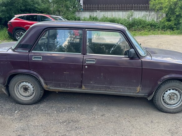 2007 Lada (ВАЗ) 2107, красный - вид 4