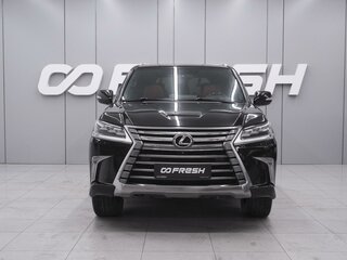 2018 Lexus LX 570 III Рестайлинг 2, чёрный, 8300000 рублей, вид 3