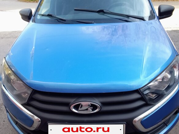 2019 Lada (ВАЗ) Granta I Рестайлинг, синий, 700000 рублей