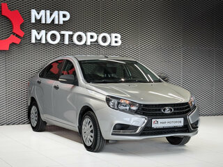 2017 Lada (ВАЗ) Vesta I, серебристый, 710000 рублей, вид 3
