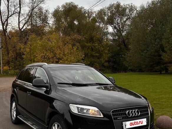 2007 Audi Q7 I (4L), чёрный, 1250000 рублей - вид 2