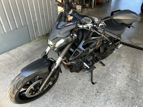 2021 Yamaha MT-07 (FZ-07), чёрный, 817000 рублей, вид 3