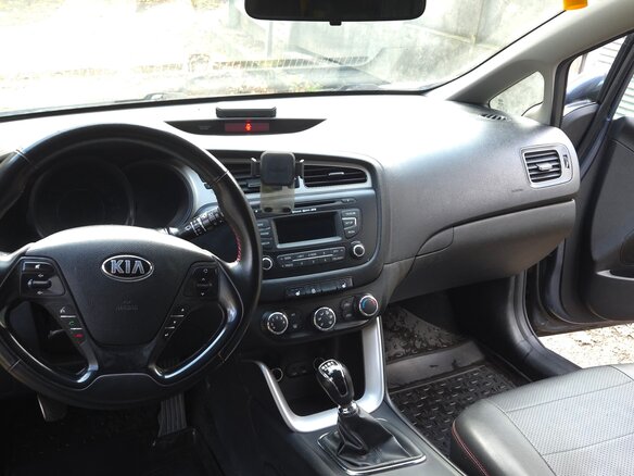 2014 Kia Ceed II, синий, 990000 рублей - вид 15