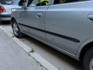 2005 Hyundai Accent ТагАЗ II, серебристый, 310000 рублей, вид 5