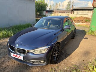 2016 BMW 3 серии 318i VI (F3x) Рестайлинг, синий, 1500000 рублей, вид 3