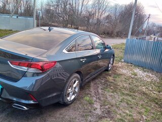 2018 Hyundai Sonata VII (LF) Рестайлинг, серый, 1699000 рублей, вид 3
