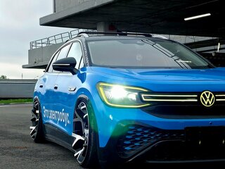 2022 Volkswagen ID.6 Crozz, голубой, 4500000 рублей, вид 5
