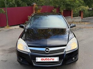 2008 Opel Astra H Рестайлинг, чёрный, 350000 рублей, вид 1