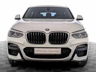2021 BMW X4 20d II (G02), белый, 5300000 рублей, вид 2