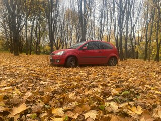 2008 Ford Fiesta Mk5, красный, 400000 рублей, вид 3