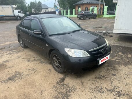 2004 Honda Civic VII Рестайлинг, чёрный, 385000 рублей, вид 4