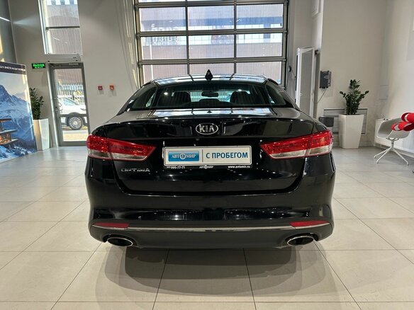2018 Kia Optima IV, чёрный, 1812000 рублей - вид 4