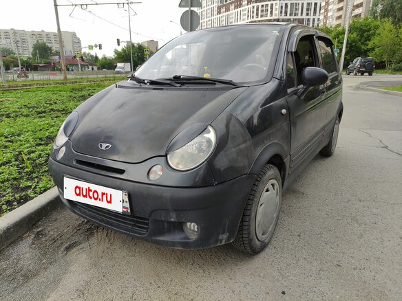 2012 Daewoo Matiz I Рестайлинг, чёрный, 190000 рублей