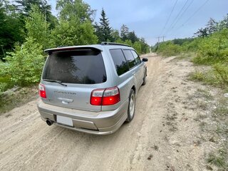 1999 Subaru Forester I, серебристый, 590000 рублей, вид 2
