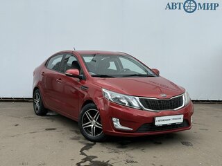 2013 Kia Rio 5-speed III, красный, 615000 рублей, вид 3