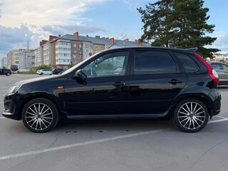 2015 Lada (ВАЗ) Kalina Sport II, чёрный, 450000 рублей, вид 4