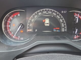 2020 Toyota RAV4 V (XA50), синий, 2300000 рублей, вид 4