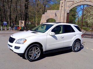 2007 Mercedes-Benz M-Класс 350 II (W164), белый, 1280000 рублей, вид 3