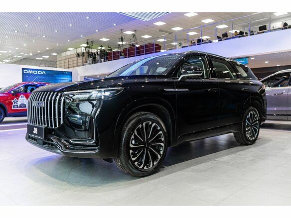 2026 Jaecoo J8, чёрный - вид 1