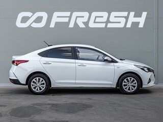 2020 Hyundai Solaris II Рестайлинг, белый, 1540000 рублей, вид 5