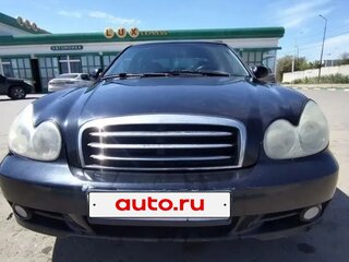 2006 Hyundai Sonata ТагАЗ IV (EF) Рестайлинг, чёрный, 400000 рублей, вид 1