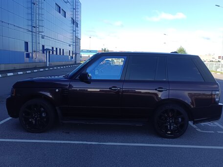 2008 Land Rover Range Rover Supercharged III Рестайлинг, пурпурный, 1444000 рублей, вид 3
