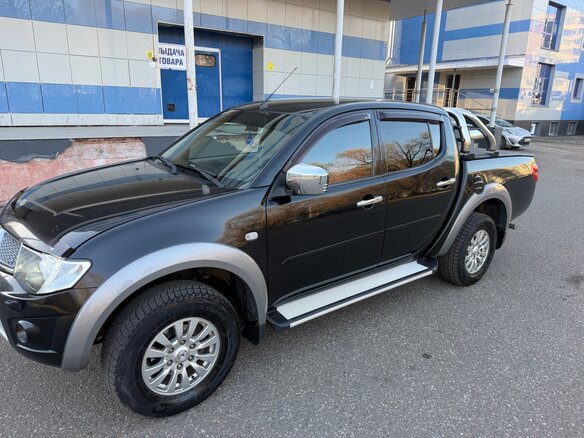2012 Mitsubishi L200 IV, чёрный, 1420000 рублей - вид 9