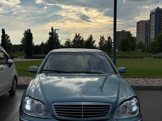 2002 Mercedes-Benz S-Класс 320 IV (W220), голубой, 470000 рублей, вид 2