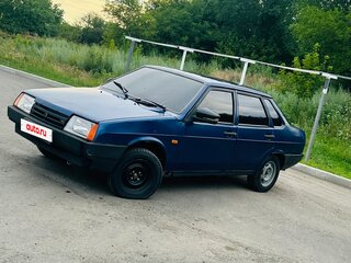 2002 Lada (ВАЗ) 21099, серебристый, 75000 рублей, вид 1