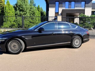 2021 Genesis G80 II, чёрный, 3650000 рублей, вид 3