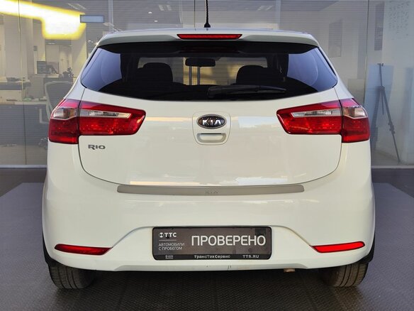2012 Kia Rio 4-speed III, белый - вид 5