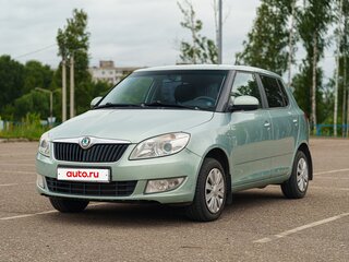 2012 Skoda Fabia II Рестайлинг, зелёный, 550000 рублей, вид 1