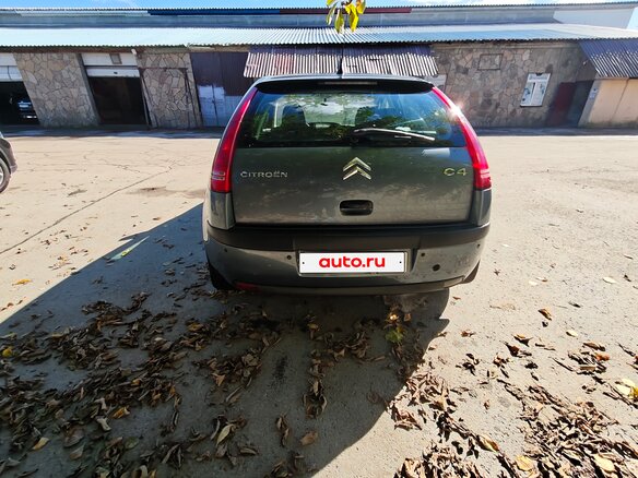 2008 Citroen C4 I, серый, 400000 рублей - вид 4