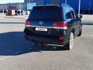 2017 Toyota Land Cruiser 200 Series Рестайлинг 2, чёрный, 6200000 рублей, вид 4