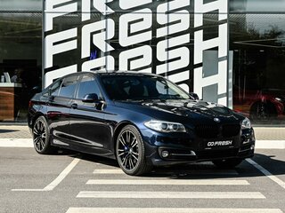 2016 BMW 5 серии 520d VI (F10/F11/F07) Рестайлинг, синий, 2419000 рублей, вид 1