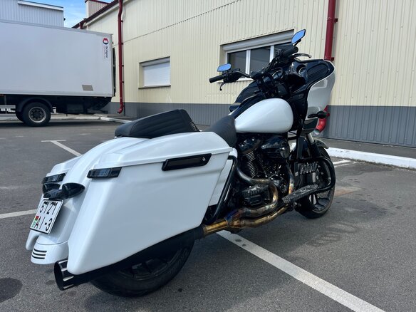 2017 Harley-Davidson Road Glide Limited, белый, 1899000 рублей - вид 8